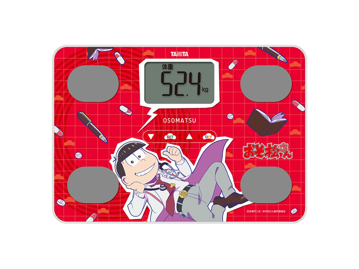 おそ松さん」とコラボした「体組シェー計」の予約を2月8日より