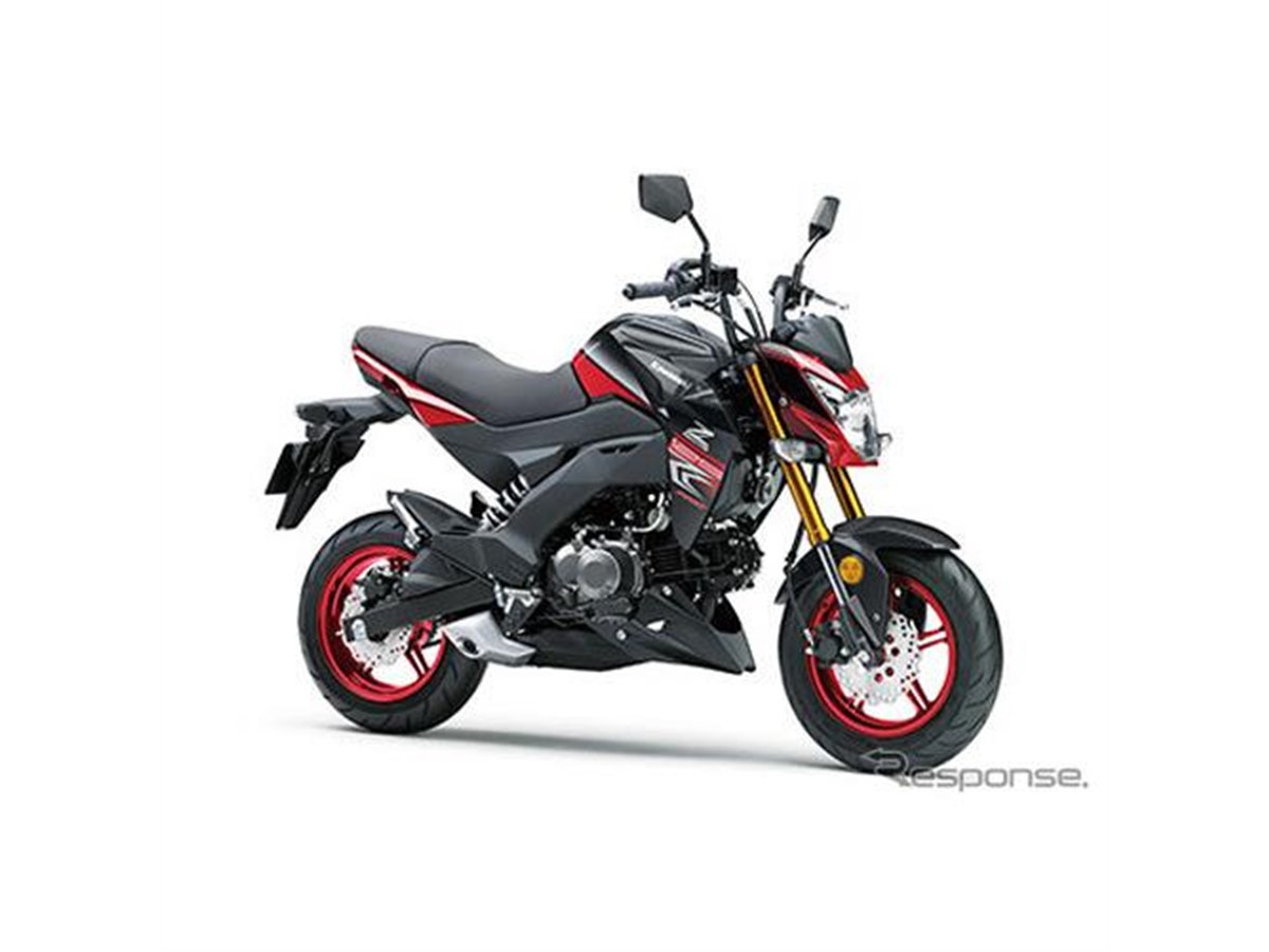 カワサキ Z125プロ、カラー＆グラフィックを変更 - 価格.com