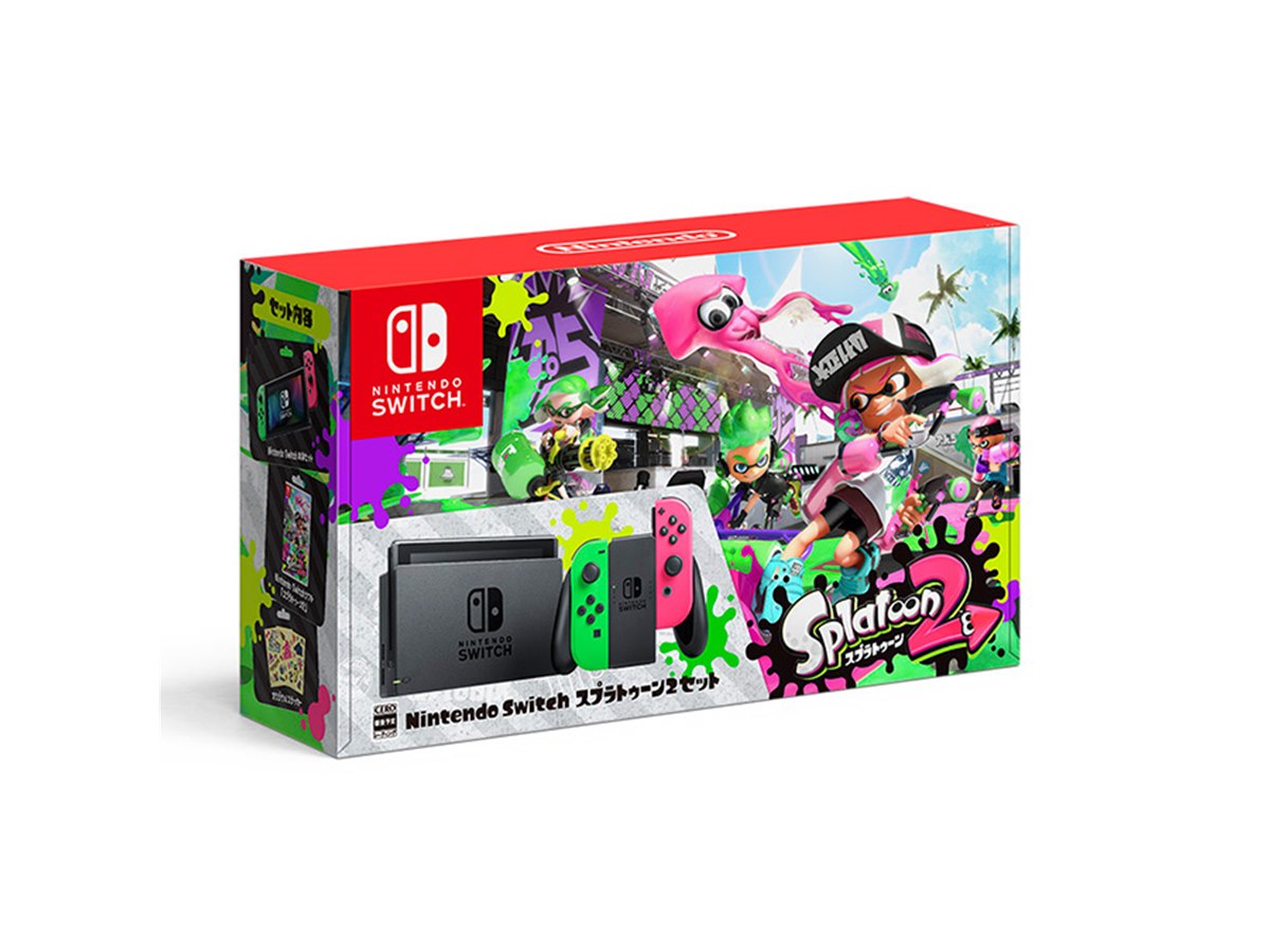 任天堂、「Nintendo Switch スプラトゥーン2セット」を3/17再販 - 価格.com