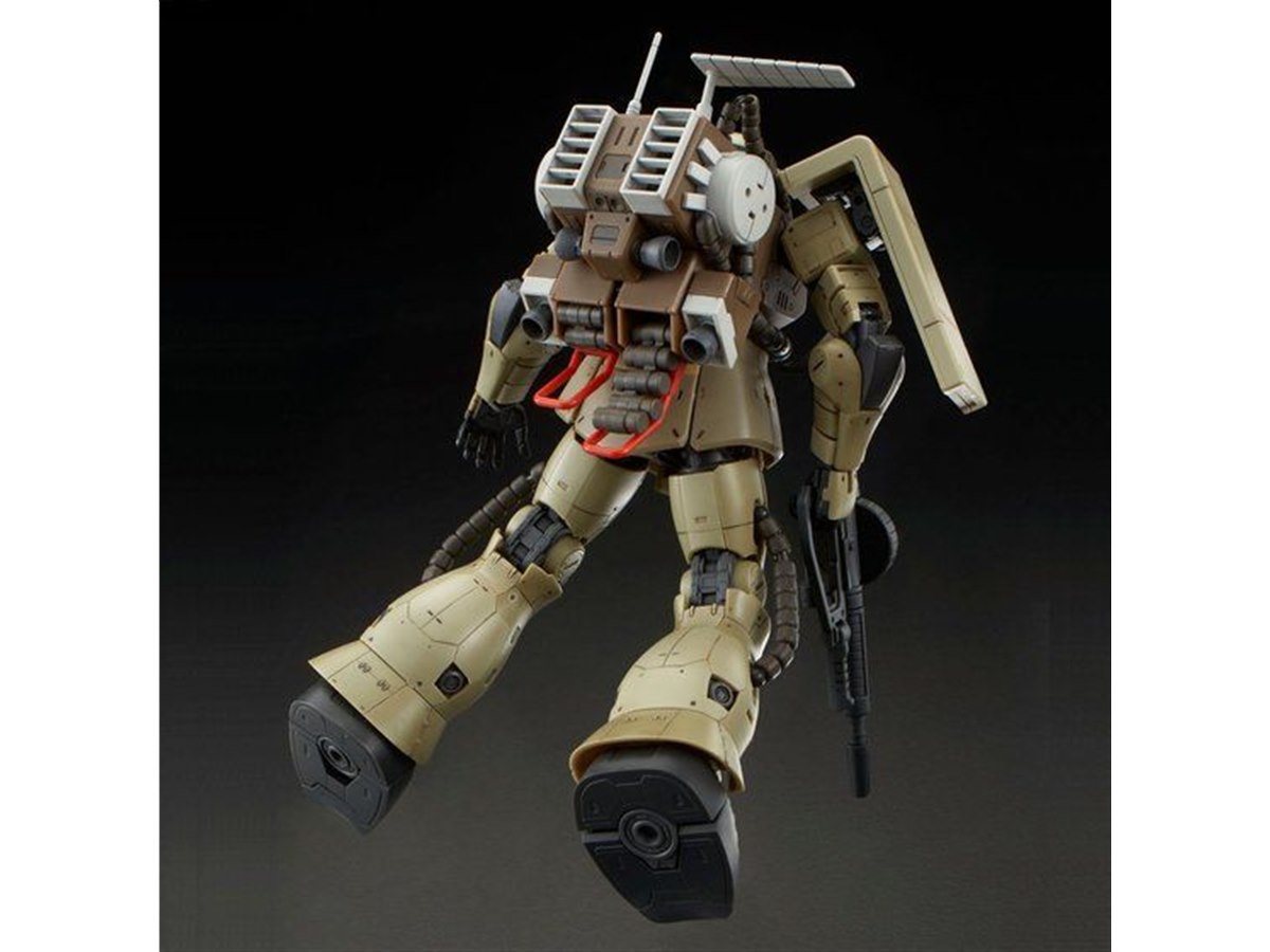 RG ザクマインレイヤー 特徴的なパックパックを再現、「ザク・マインレイヤー」RG