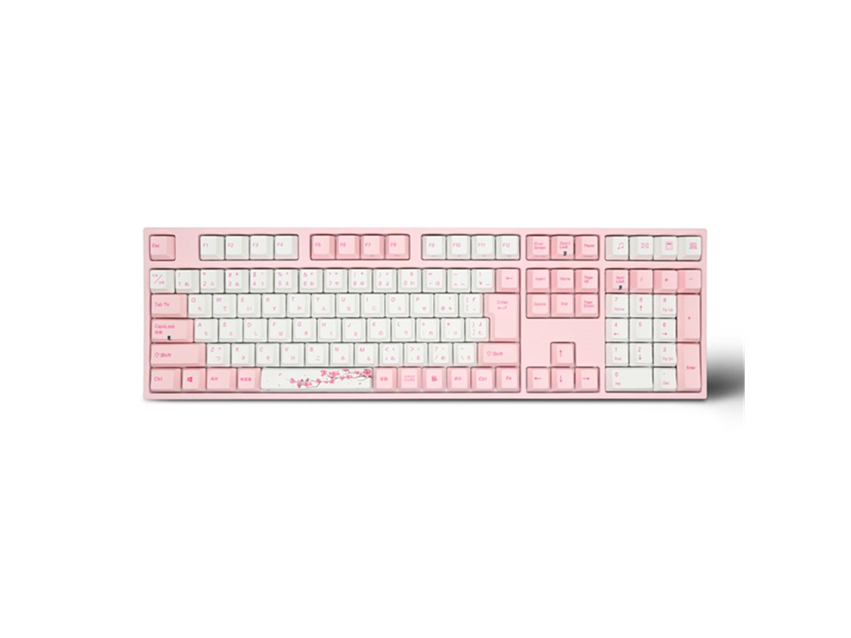 Varmilo パンダデザイン キーボード 本体　桜軸　テンキーレス Sakura（桜）」「Panda（パンダ）」をイメージした日本語