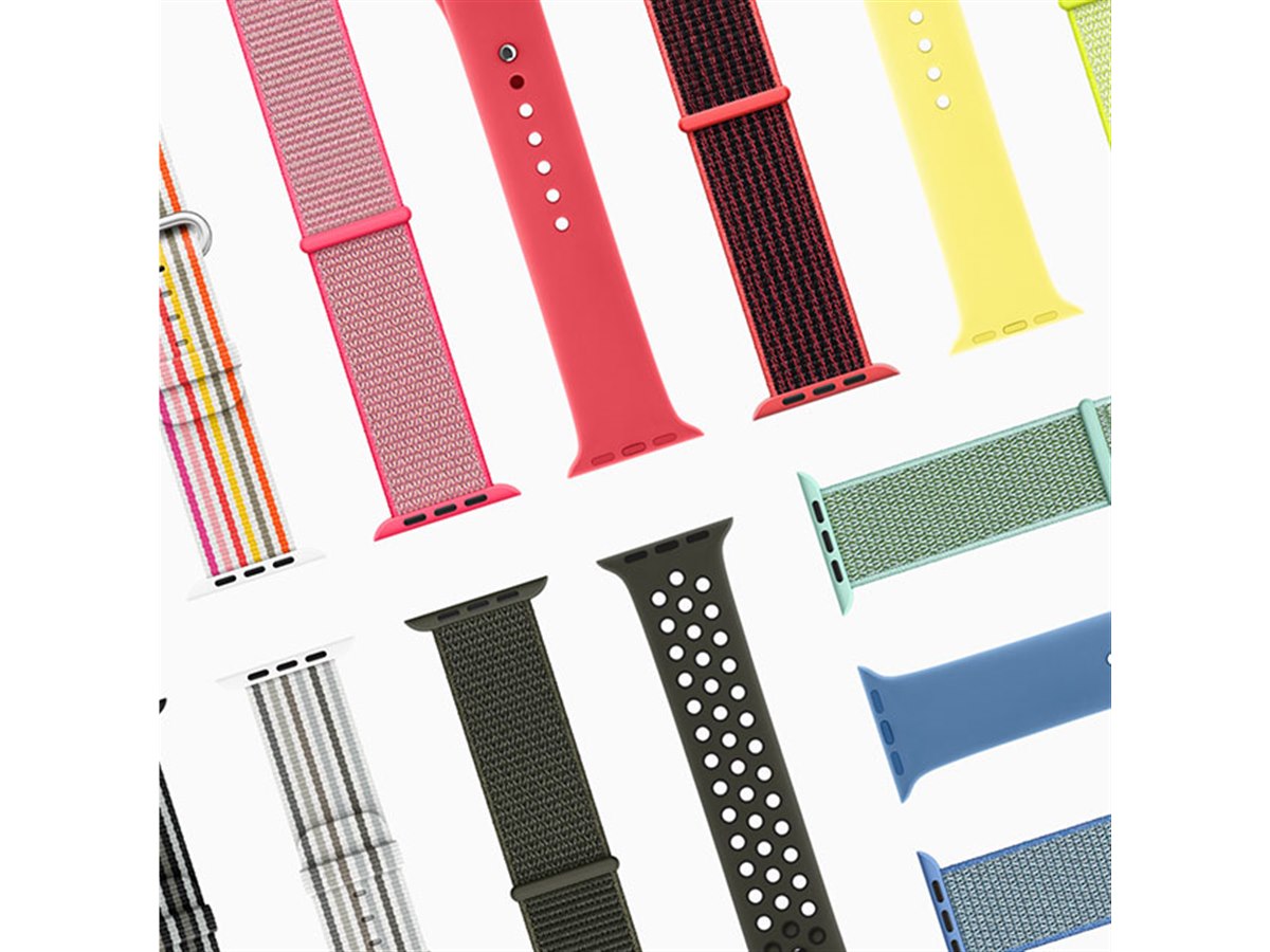 アップル、Apple Watchバンドのスプリングコレクションを発表