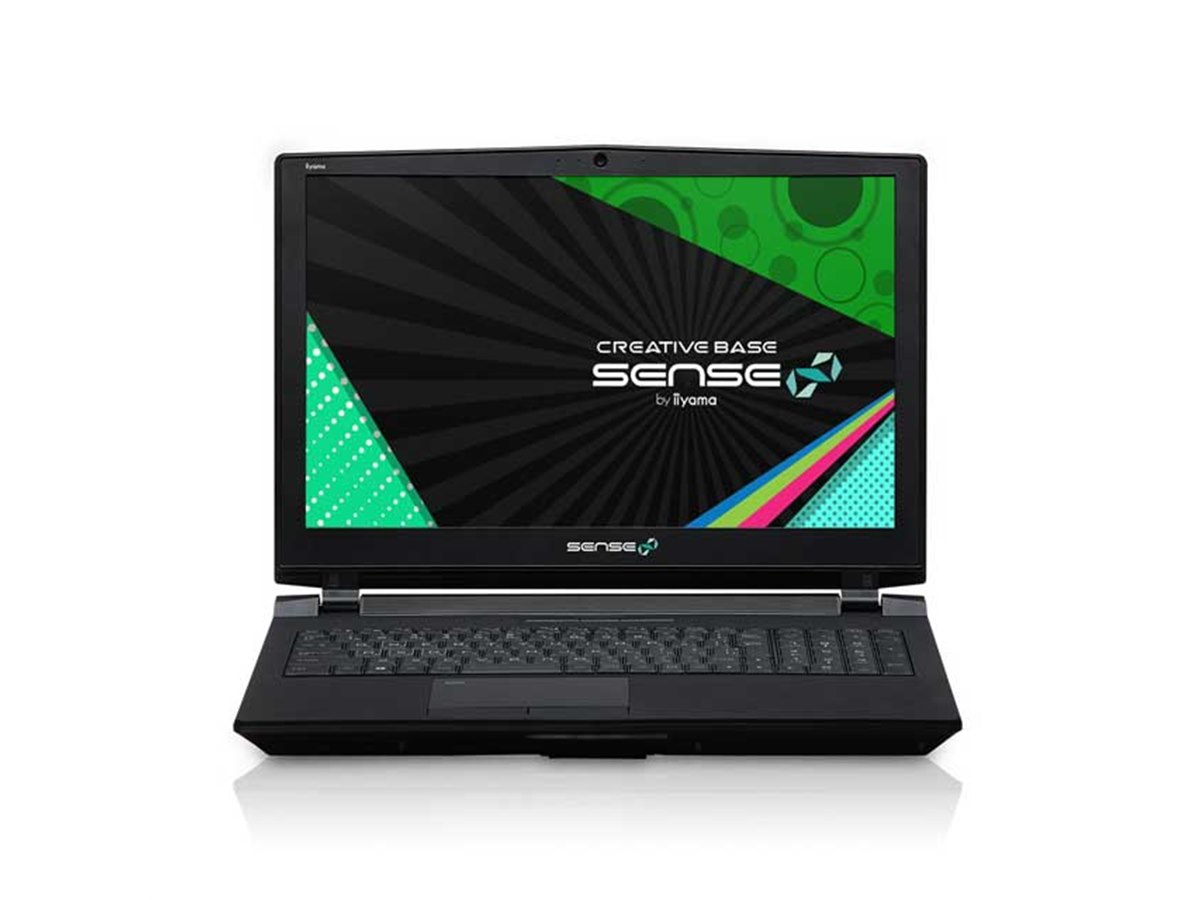 iiyama、デスクトップ向けCPUとグラフィックス搭載の15型ノート