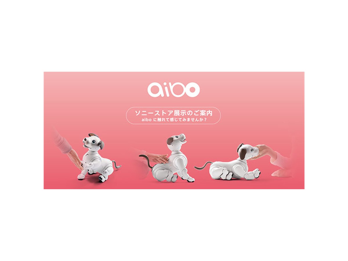 【現状販売】SONY aibo 本体＋充電ステーション＋純正おもちゃセット aibo誕生3か月を記念し、4月11日限定でソニーストア店頭販売を実施