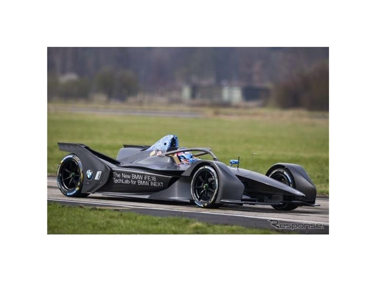 BMWがフォーミュラEのプロトタイプ iFE.18 発表 2018-19年シーズンから