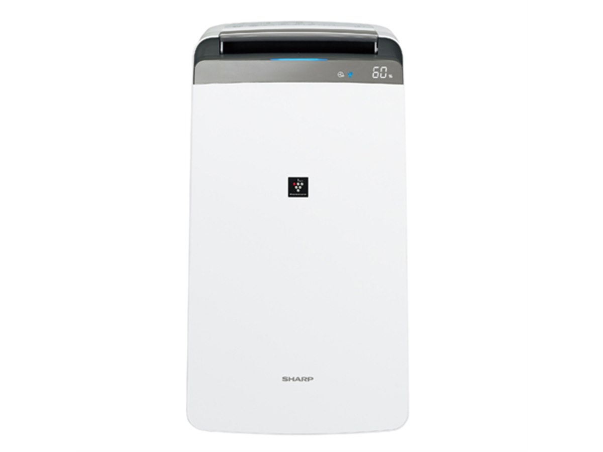 SHARP シャープ 除湿機 2018年製 衣類乾燥除湿機 プラズマクラスター シャープ、除湿能力18L/日で2段ワイド干し対応のプラズマ