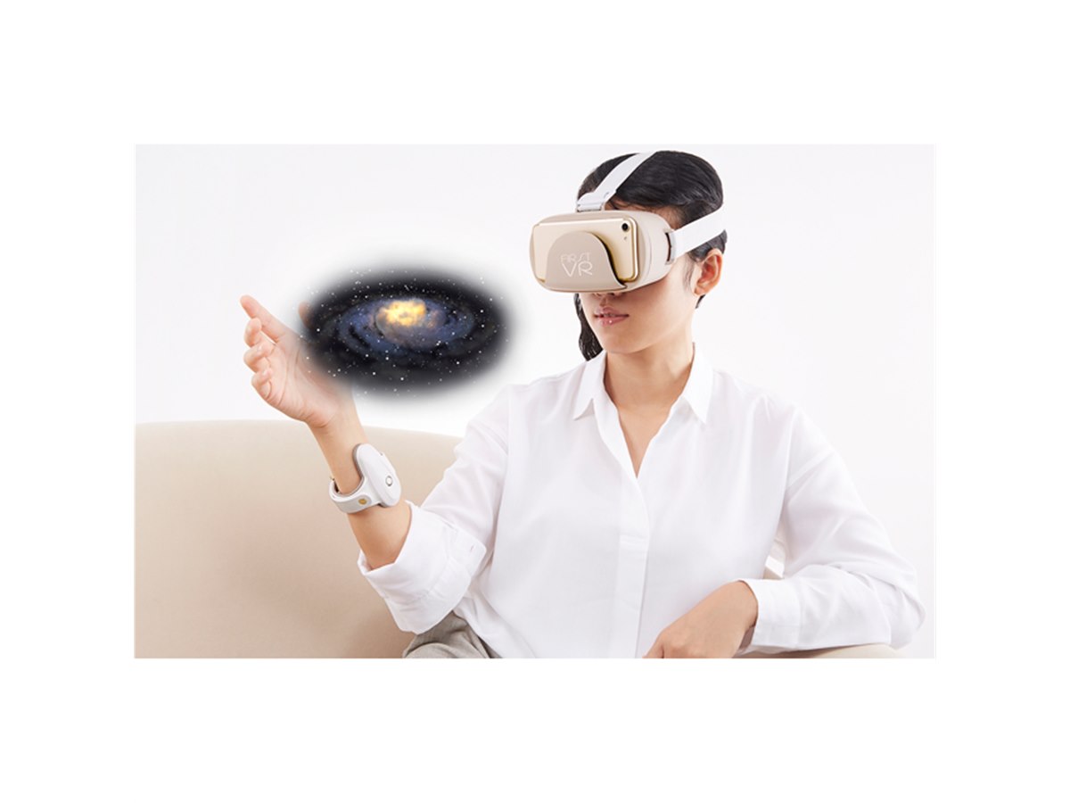 H2L、腕に巻いてVR/ARゲームをプレイできるスマホ連携デバイス