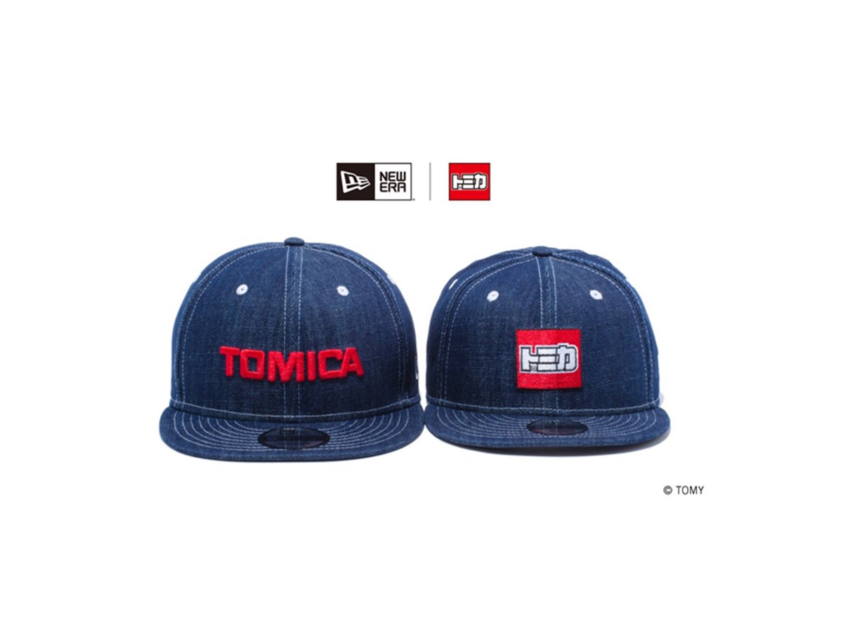 New Era、大人がかぶりやすいデザインの「トミカ」＆「tomica」コラボ
