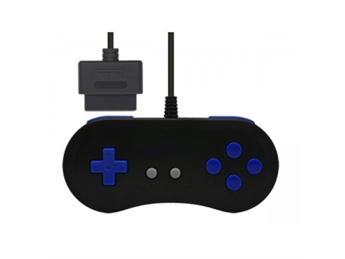 スーファミ純正コントローラの代わりに、互換機「16ビットコントローラ