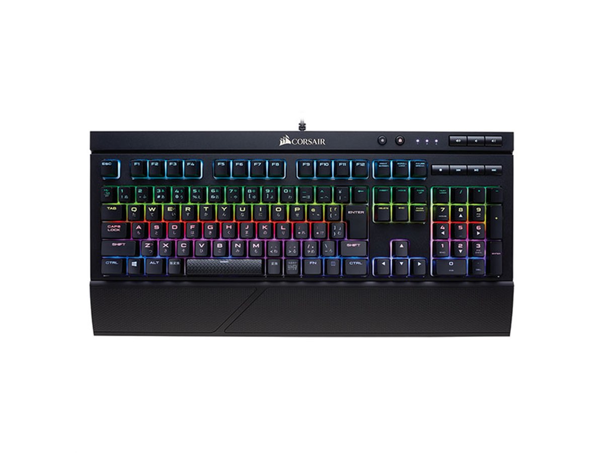 Corsair、Cherry MX RGB Redを採用したゲーミングキーボード - 価格.com
