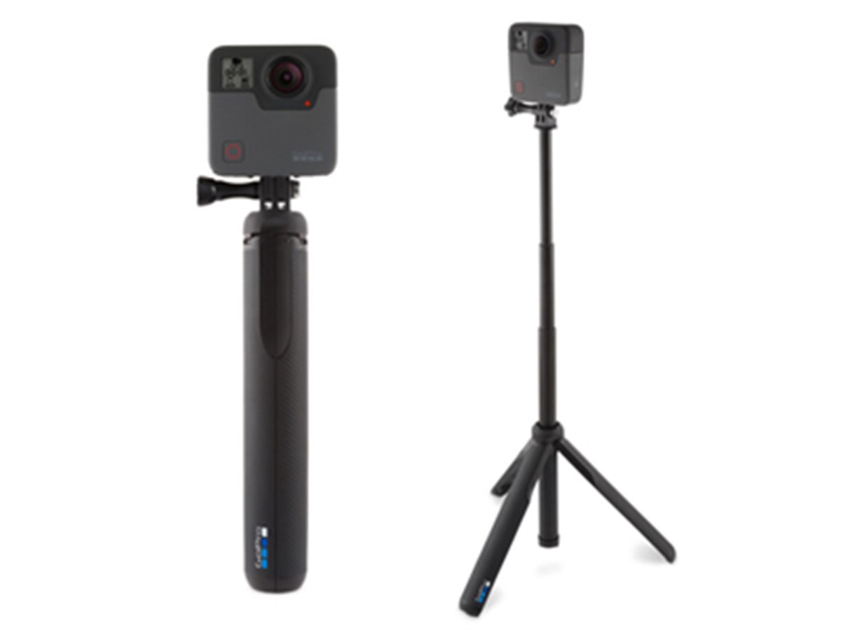 アクセサリー GoPro Fusion GoPro、360度カメラ「Fusion」に対応したアクセサリー「Fusion Grip
