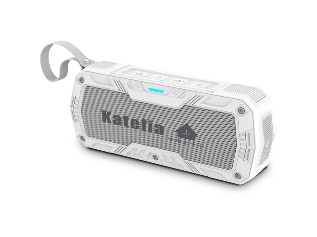 flavor9、防水・防塵Bluetoothスピーカー「Katelia」に新色ホワイト
