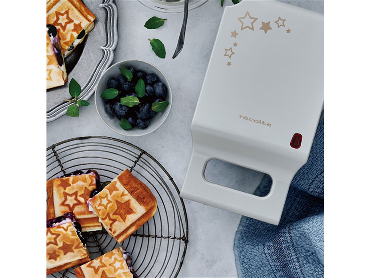 レコルト、星柄の焼き目がつくホットサンドメーカーの2018年版