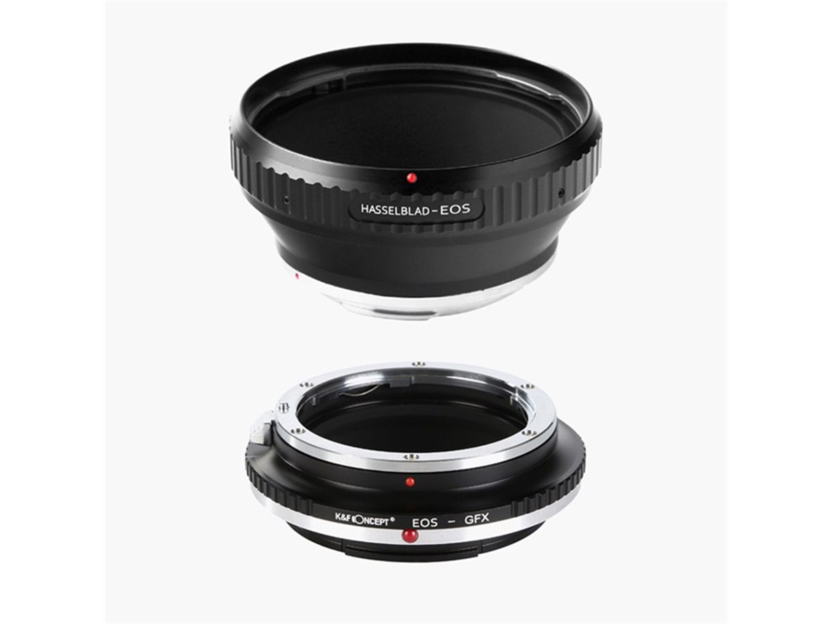 富士フイルム - FUJIFILM GFX用　マウントアダプター　2種類セット K&F Concept、富士フイルムGFX用マウント変換アダプターセット9
