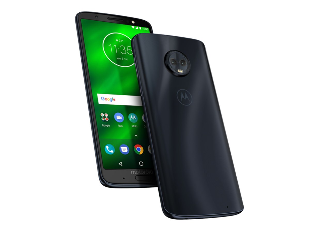 Motorola - moto g6 plus DSDS対応 SIMフリースマホ モトローラ モトローラ、2眼カメラ搭載SIMフリースマホ「moto g6 plus