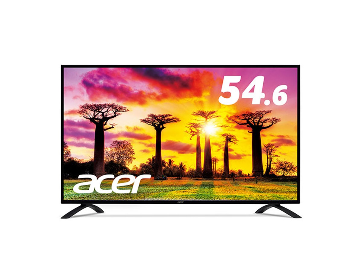 【壁掛け金具つき】Acer 48.5型ワイド 4K液晶ディスプレイHDR10対応 エイサー、54.6型/48.5型でHDR10に対応した4K液晶ディスプレイ