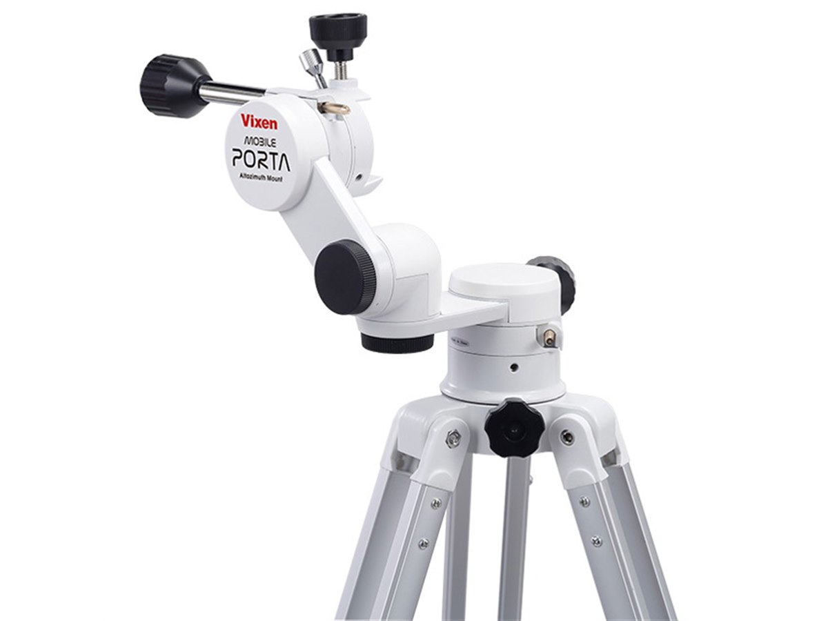 ビクセン、エントリーユーザーに適した「モバイルポルタ経緯台