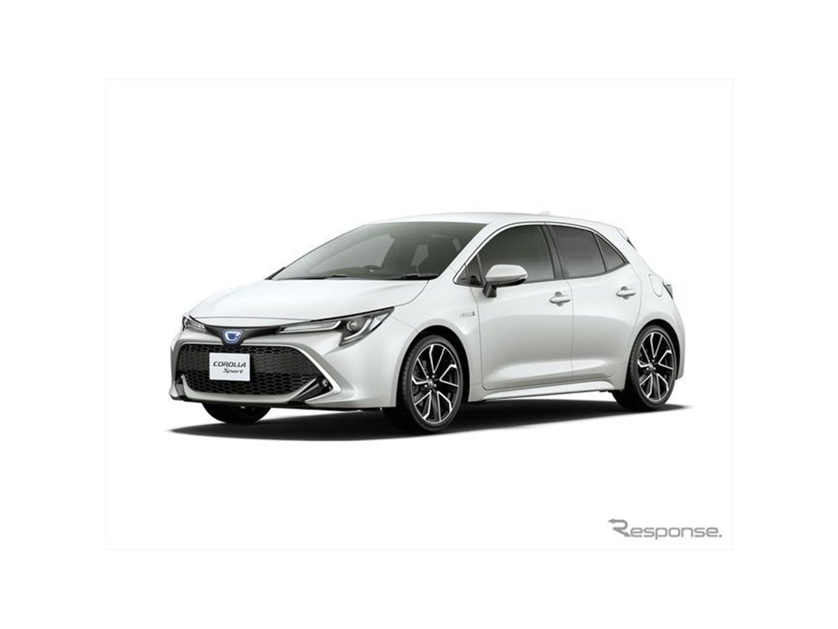 トヨタ カローラスポーツ 発売、コネクティッド機能搭載の新世代