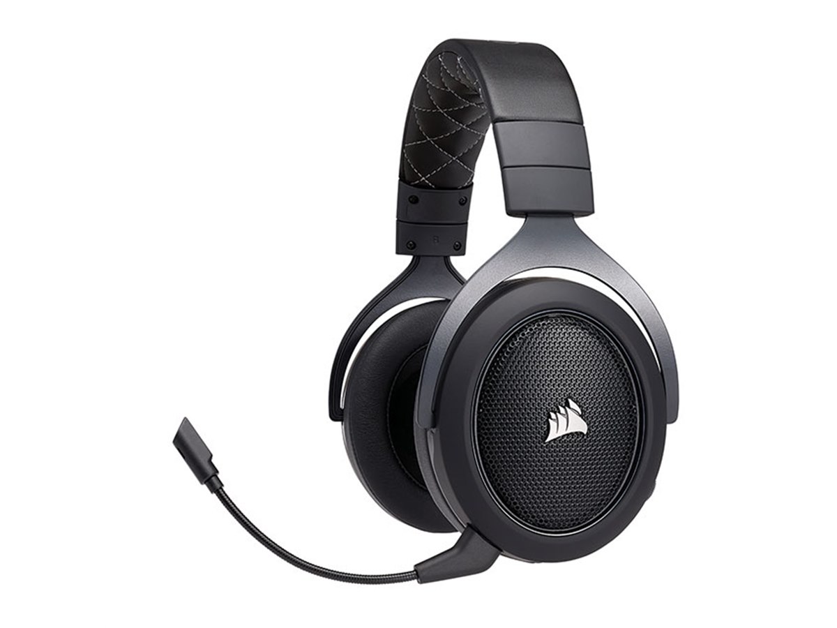 Corsair、7.1chバーチャルサラウンドに対応したヘッドセット「HS70