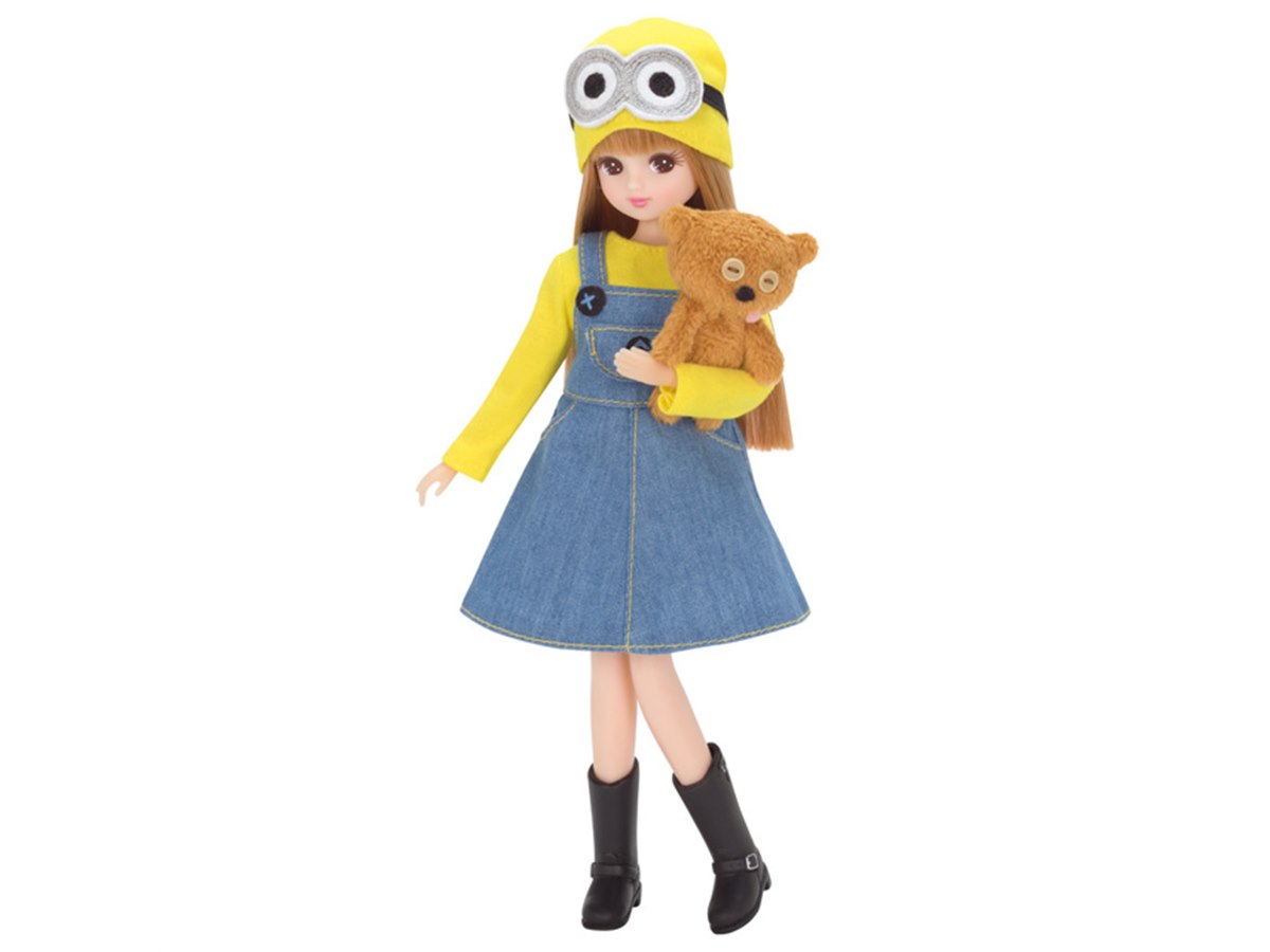 テディベアの「ティム」も一緒「ミニオン だいすきリカちゃん」登場