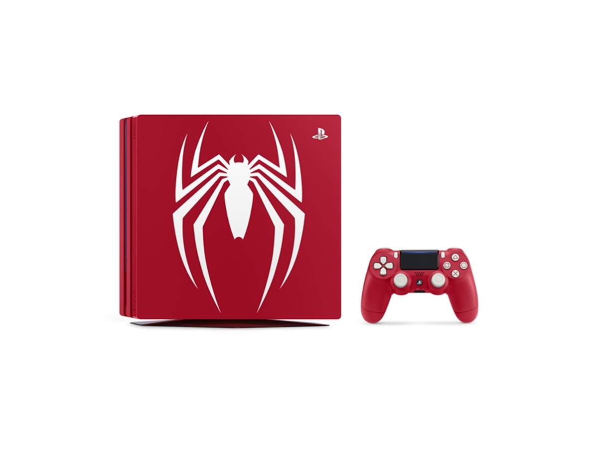 ソニー、赤色が鮮やかな「PS4 Pro Marvel's Spider-Man Limited Edition」 - 価格.com