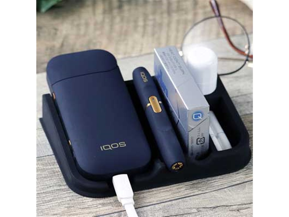IQOS（アイコス）」の器具を定位置で管理できるオールインワン収納