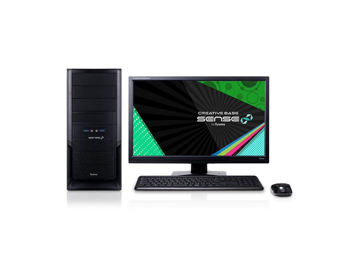 iiyama、Ryzen 7 2700とQuadro P1000を搭載したクリエイター向け 