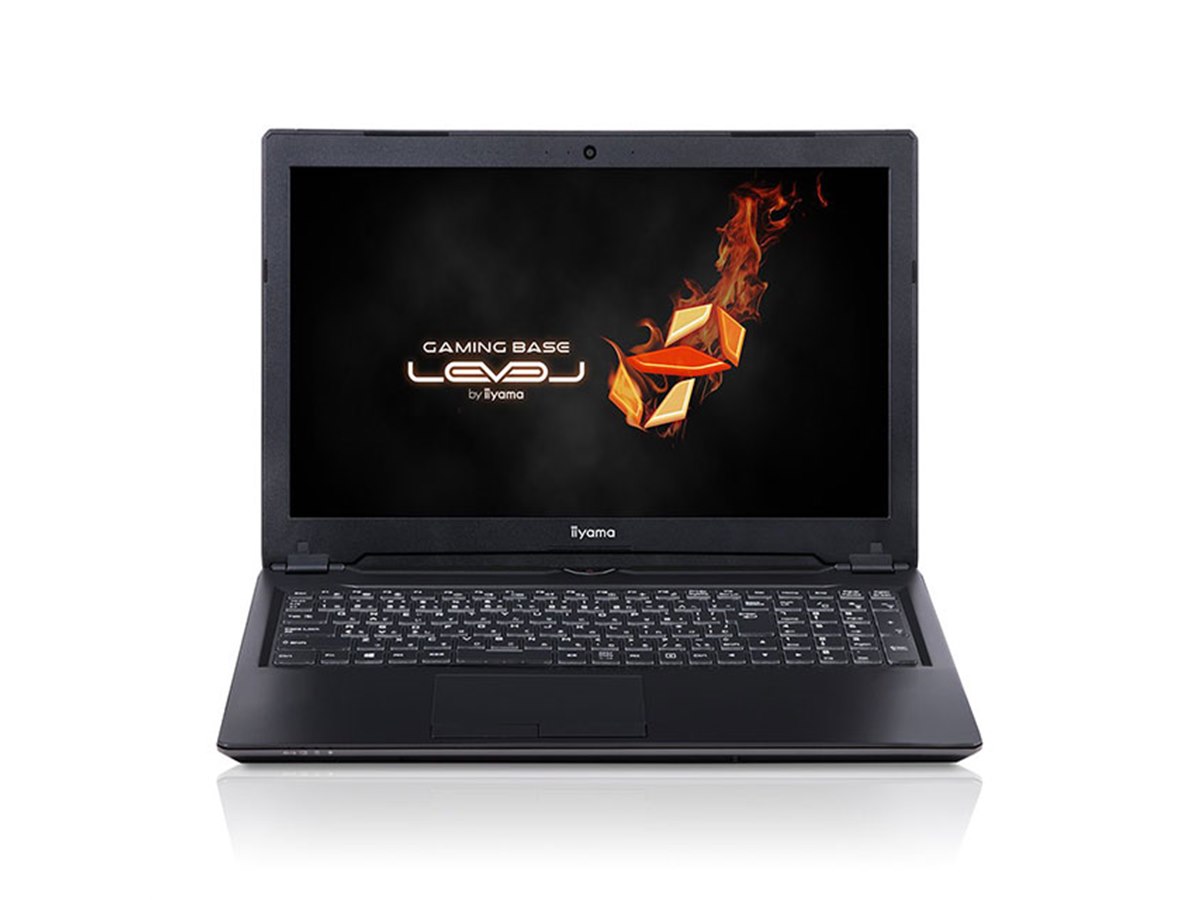 iiyama ノートパソコン256gb 8gb i7 17インチ iiyama、GeForce GTX 1060やNVMe M.2 SSDを搭載した15.6型ゲーミング