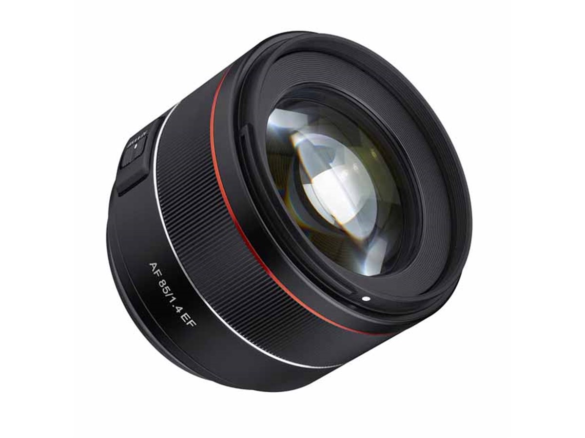 サムヤン、小型・軽量のキヤノンEF対応レンズ「AF85mm F1.4 EF