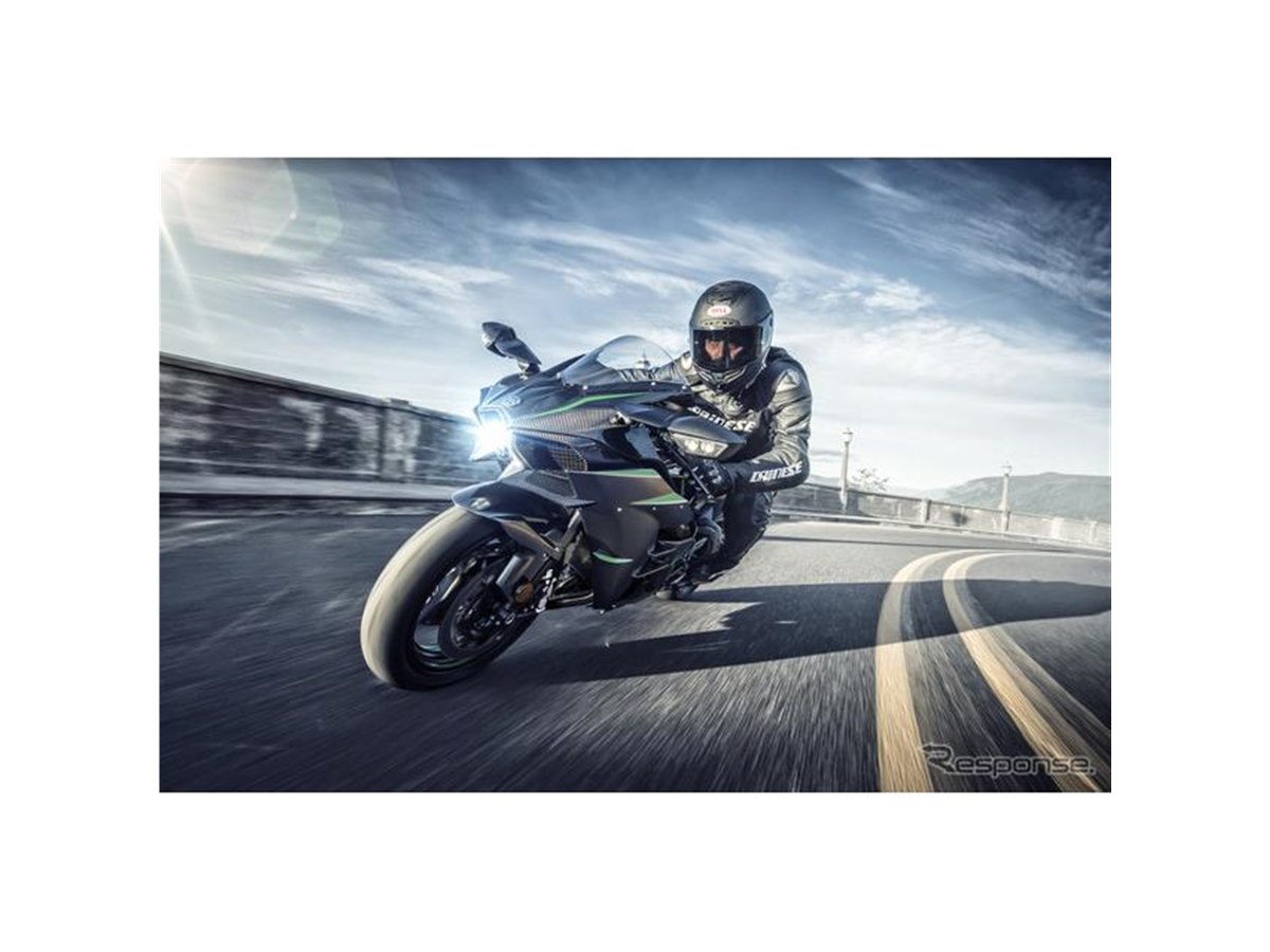 カワサキ Ninja H2、スーパーチャージドエンジン熟成で最高出力231psに