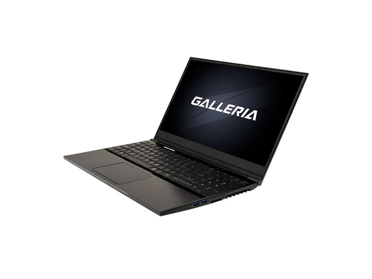 GALLERIA ガレリア GCF1060GF ゲーミングノートPC ドスパラ、144Hz対応の15.6型フルHD液晶を搭載したゲーミングノート