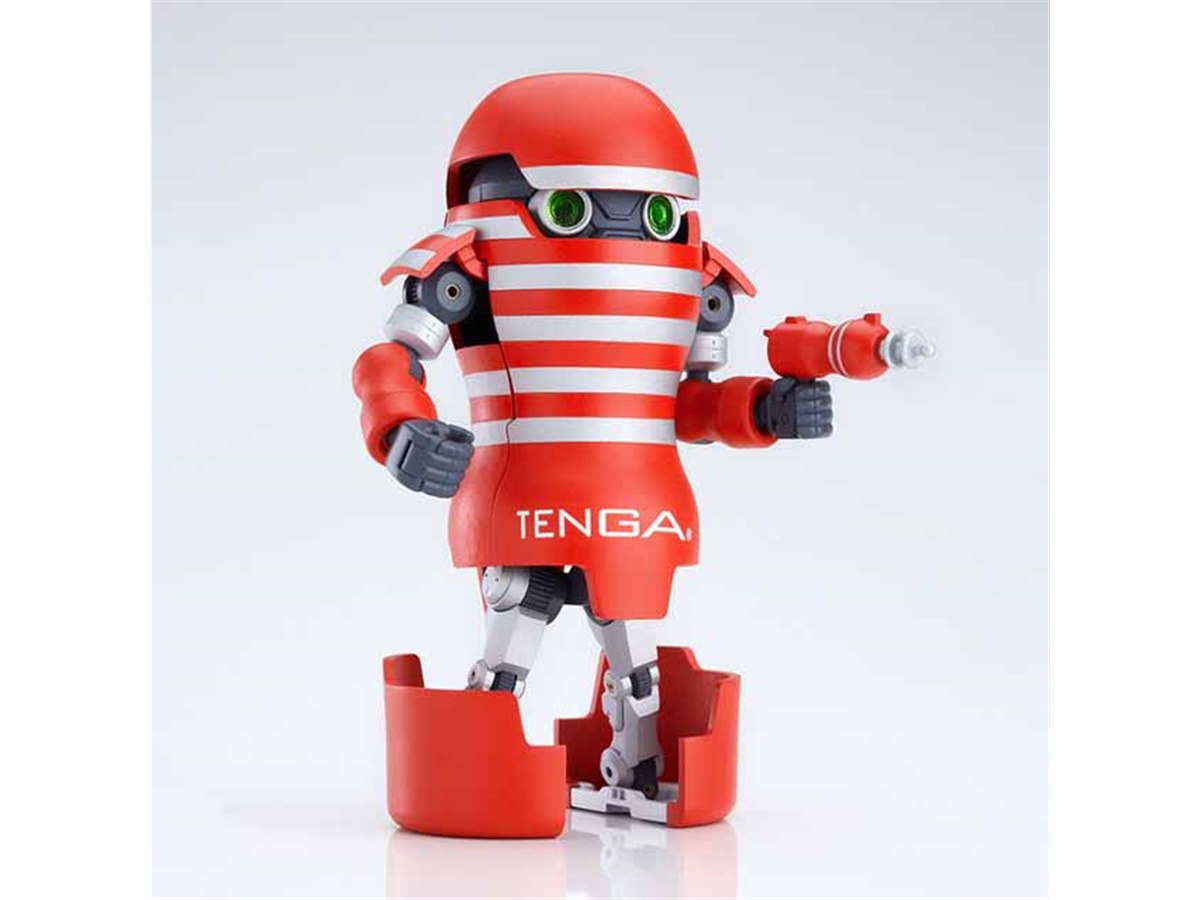 グッドスマイル、ロボ形態に完全変形する「TENGAロボ」の予約販売を
