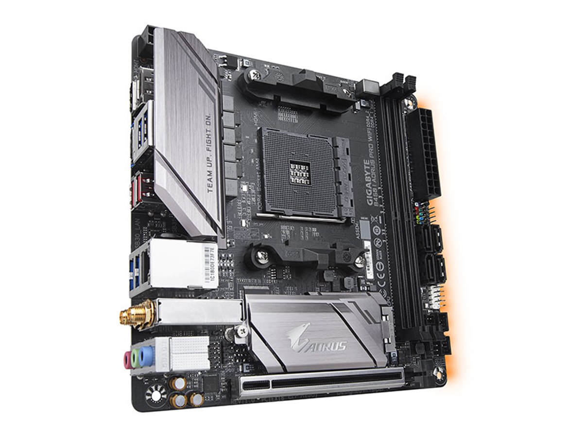 GIGABYTE mini-ITX マザーボード（AMD B450） Amazon.com: GIGABYTE B450 I AORUS PRO Wi-Fi (AMD Ryzen AM4
