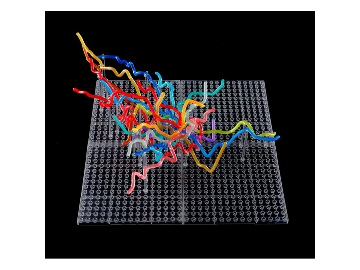 幅30cmのプラモデルになった「東京地下鉄立体路線図 フルコンプリートセット」 - 価格.com