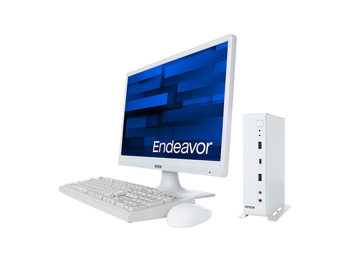 EPSON Endeaver ST190E（i7-8700t） 今だけ24インチ液晶にサイズUP中↑】EPSON Endeavor ST190E すぐ