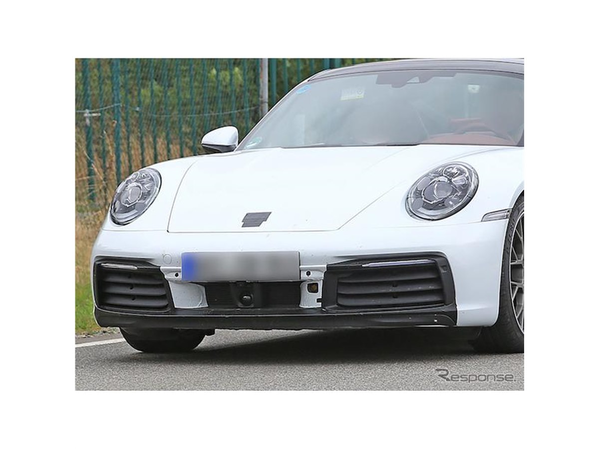 ポルシェ 911 新型、アクティブシャッター＆新開発ブレーキキャリパー