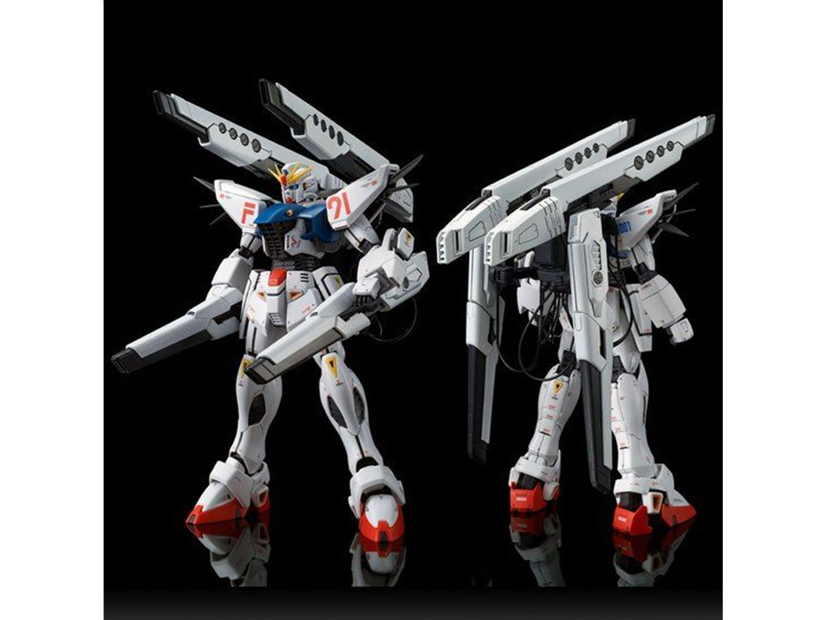 MG F91 ガンダム F91 バックキャノン装備型&ツインヴェスバー装備型 MG ガンダムF91 ver2.0 バックキャノン装着型＆ツイン