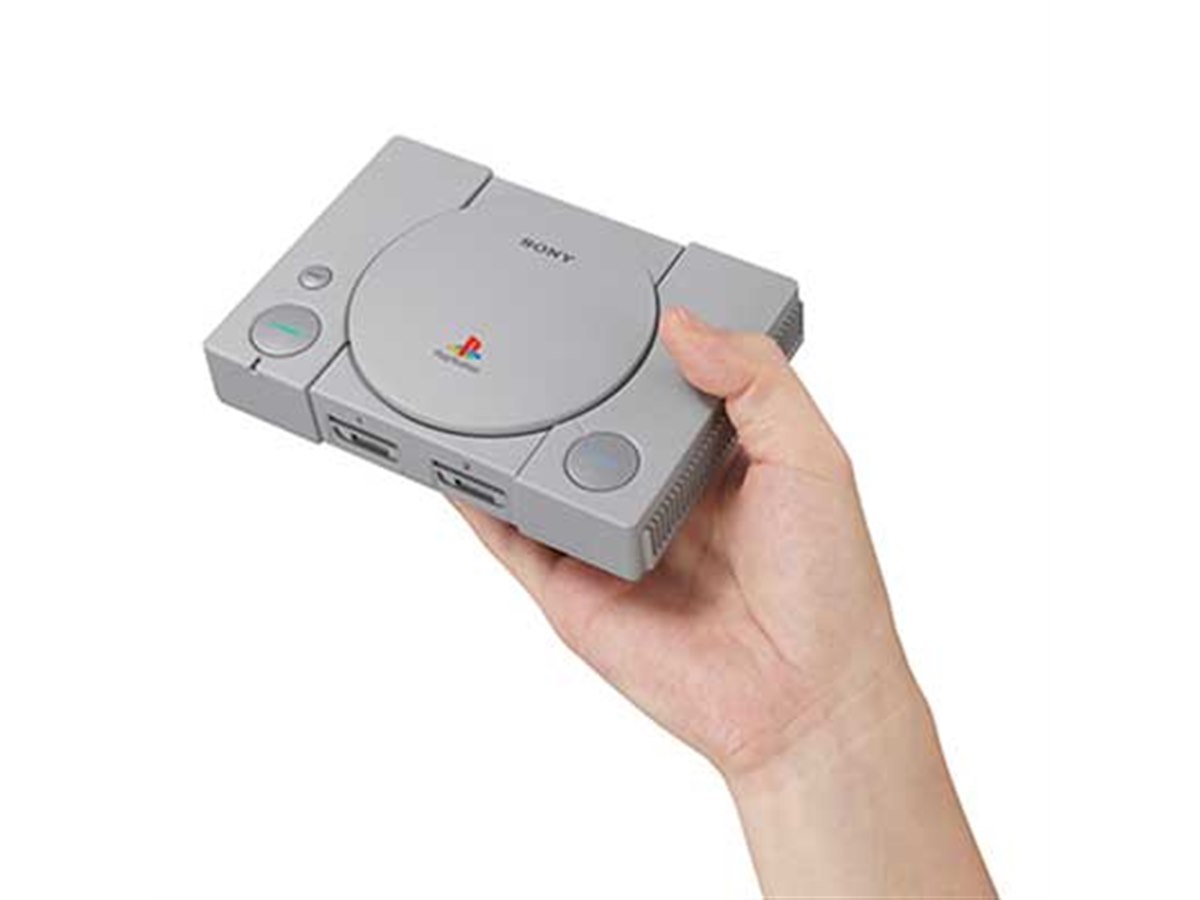 ソニー、名作20タイトル内蔵の｢プレイステーション クラシック｣12月3日