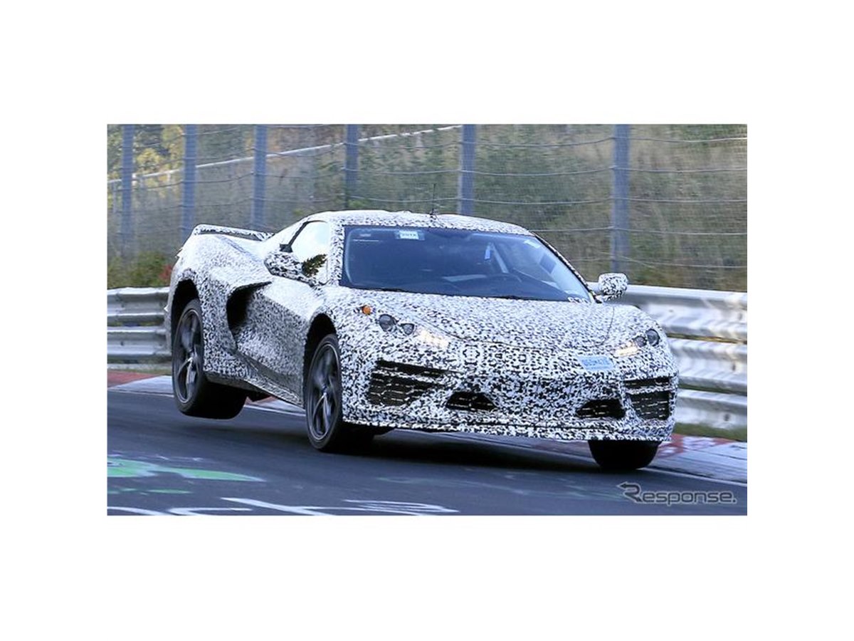 コルベット 新型プロトタイプが飛んだ！ 車名に生みの親「ZORA