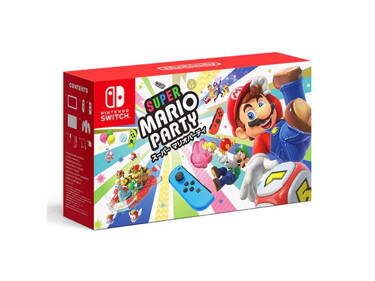 任天堂、「Nintendo Switch＋スーパー マリオパーティセット」マイニン限定で10/5発売 - 価格.com