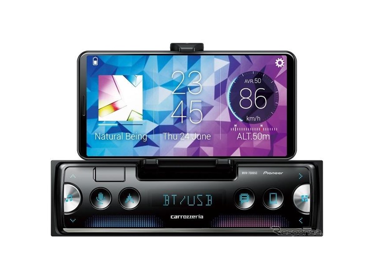 パイオニア、1DINメインユニット7機種を発売 スマホとカーオーディオの