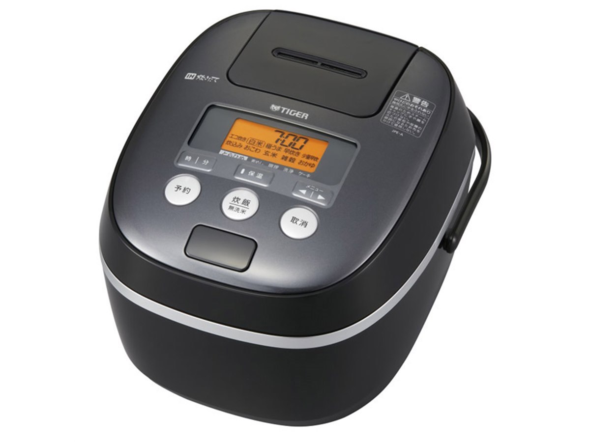 タイガー、「とらひめ」専用メニューを搭載したIH炊飯器の予約販売開始