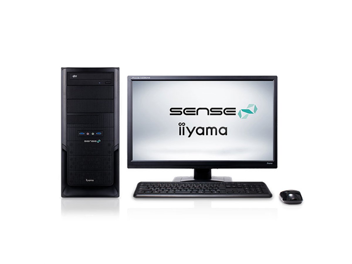 iiyama、「Core i+」プラットフォームを採用したミドルタワーパソコン