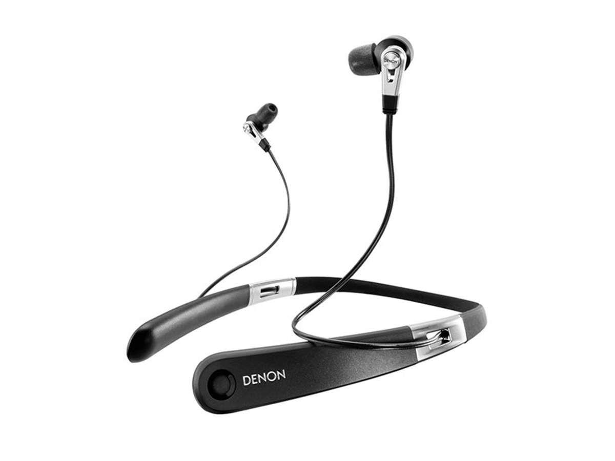 美品 デノン DENON AH-C820W ネックバンド ワイヤレスイヤホン デノン、ネックバンド型の高音質ワイヤレスイヤホン「AH-C820W