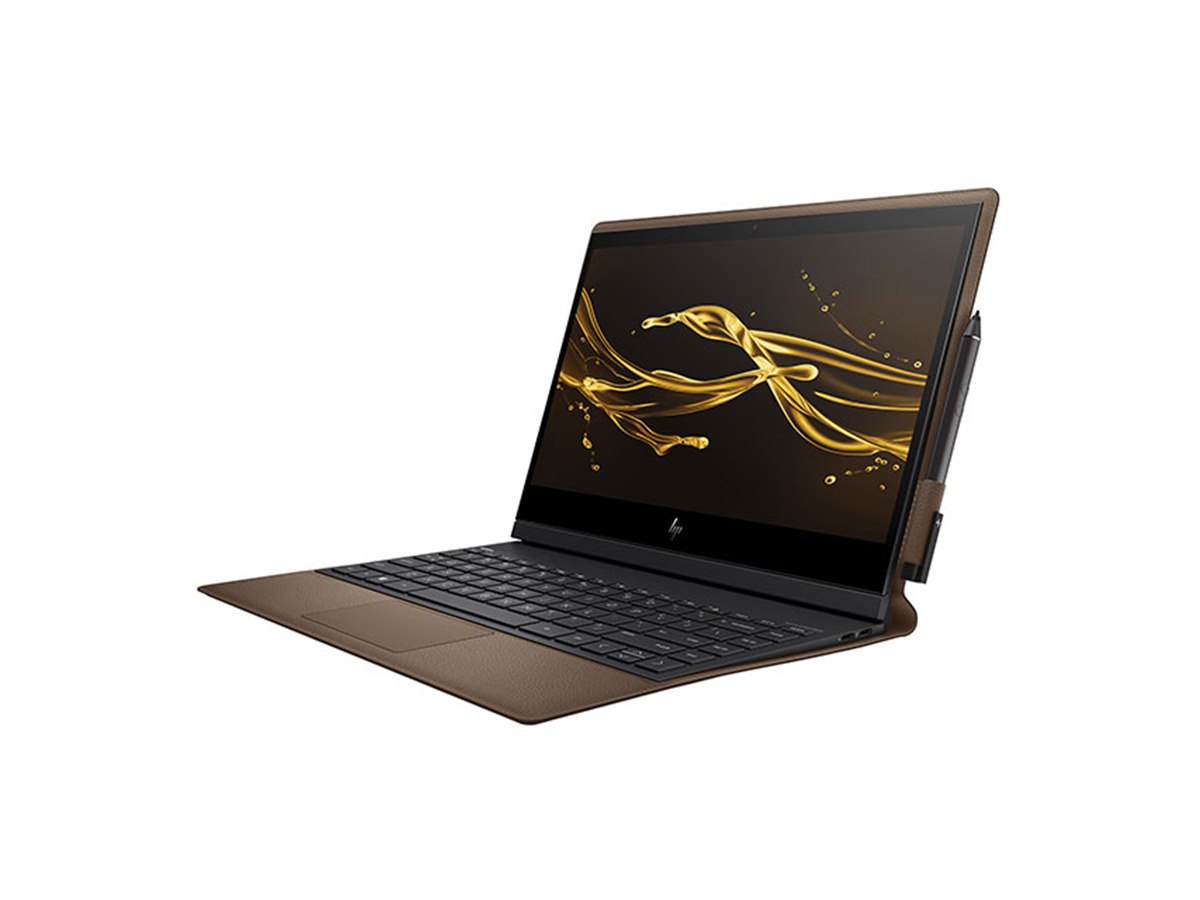 HP、外装にレザーを使用した13.3型コンバーチブルPC「Spectre