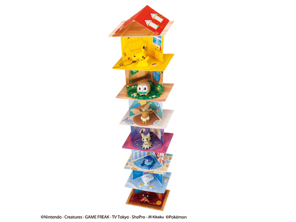 メガハウス、ポケモンのバランスゲーム「ゆらゆらポケモンマンション