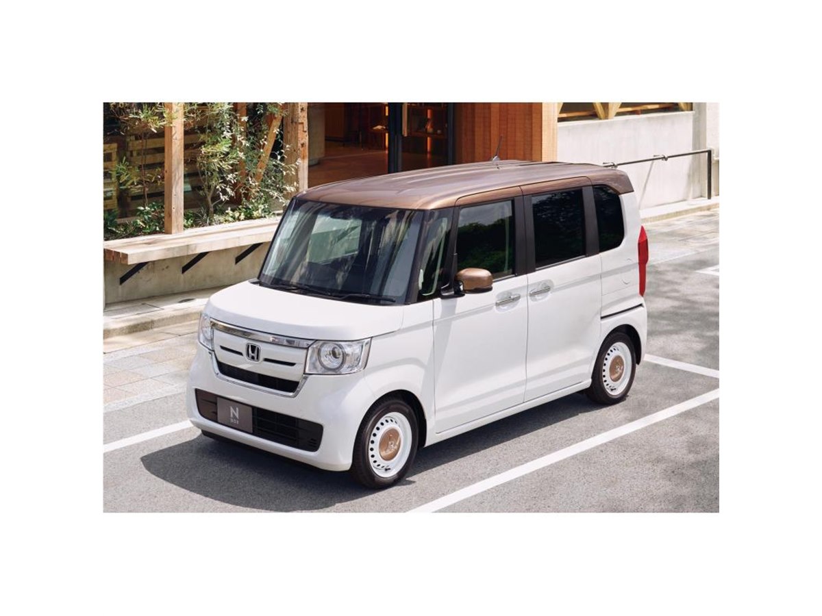 よしじ☆オーダー塗装　Nボックス　2台分　ブラウン　ホワイト☆ 新車】オトナにオススメ!? シックな内・外装のホンダN-BOX「COPPER
