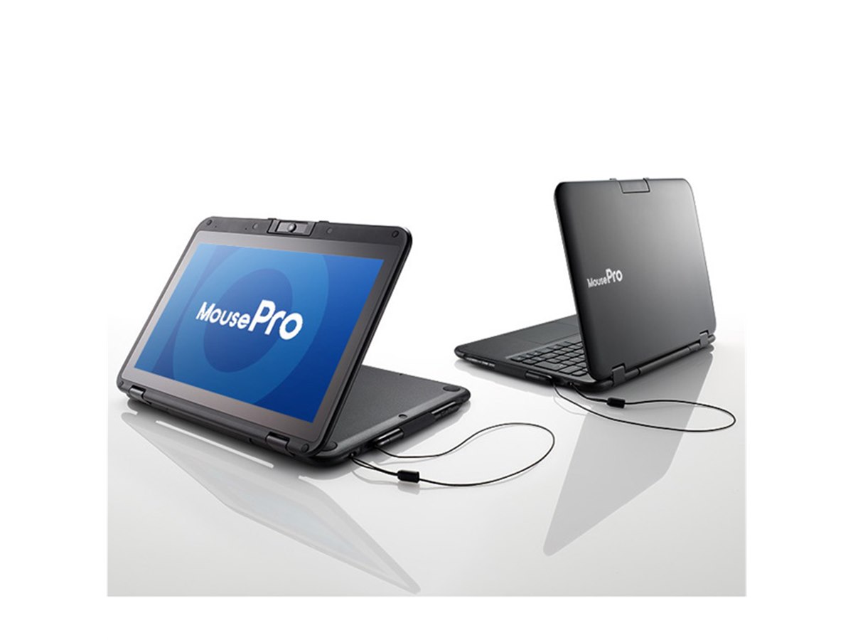 MousePro、360度回転キーボード搭載の耐衝撃・防塵2in1