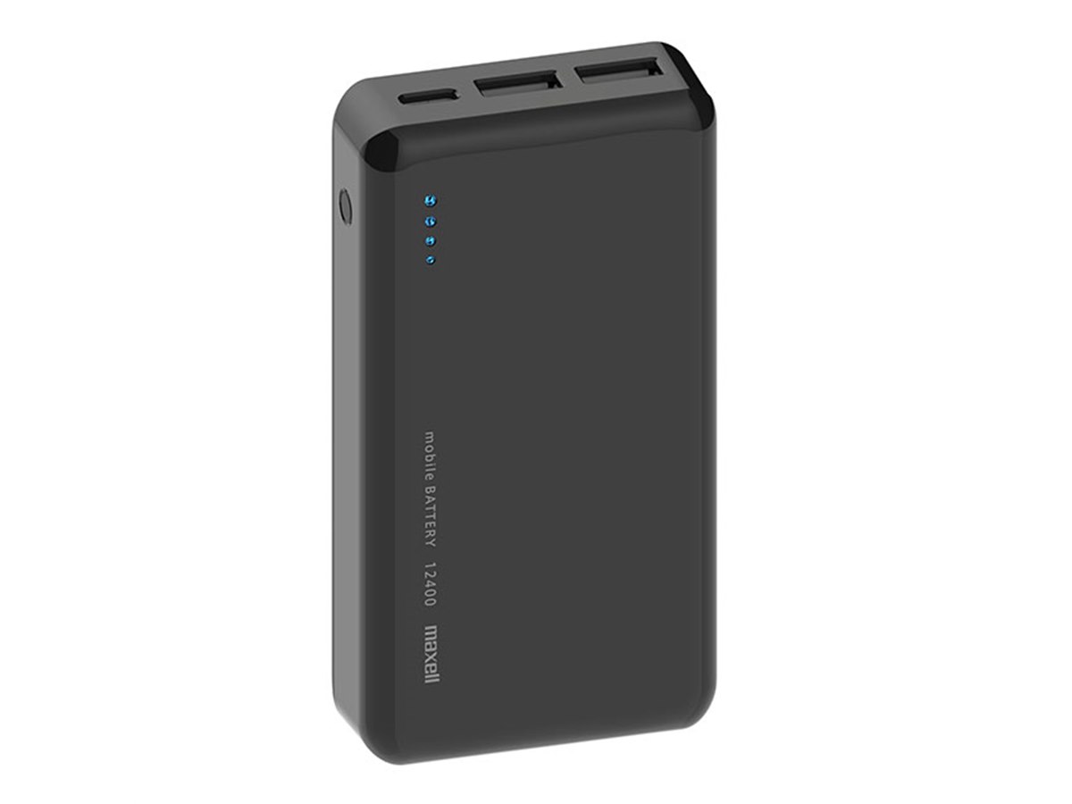 Phone 15 black 128GB 本体箱付き　 バッテリー98% マクセル、USB Type-C入出力ポートを採用したモバイルバッテリー