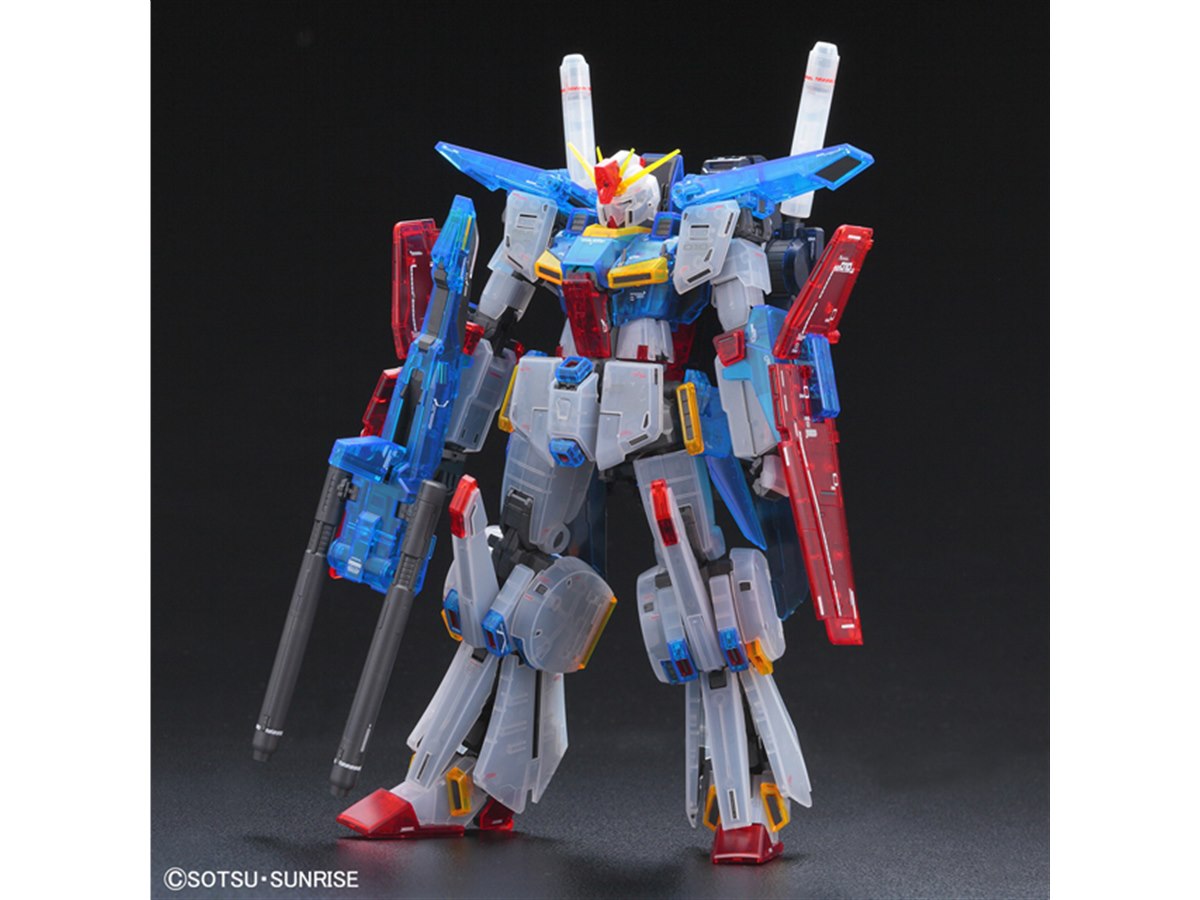 クリアカラーのガンプラ「MG ダブルゼータガンダム Ver.Ka」がイベント限定発売 - 価格.com